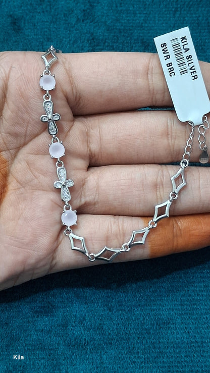 92.5 Silver Bracelet | Stylish Classic Design | Elegant Jewellery