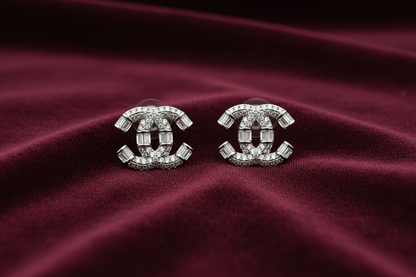 92.5 Silver Premium Earrings | Stylish Elegant Design | Luxury Jewellery