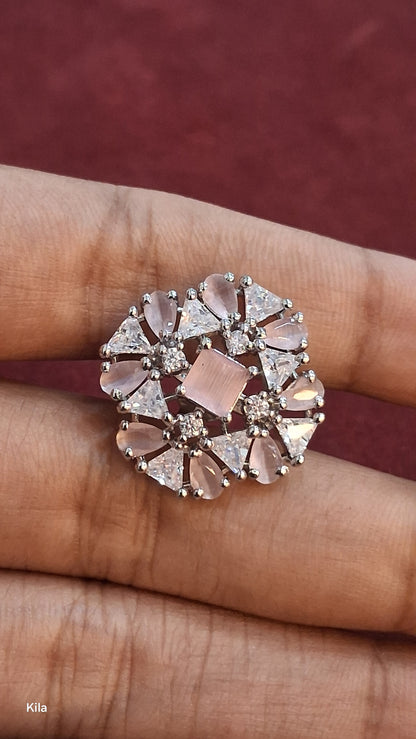 92.5 Silver Pastel Elegance Kada | Soft Elegant Finish | Traditional Jewellery