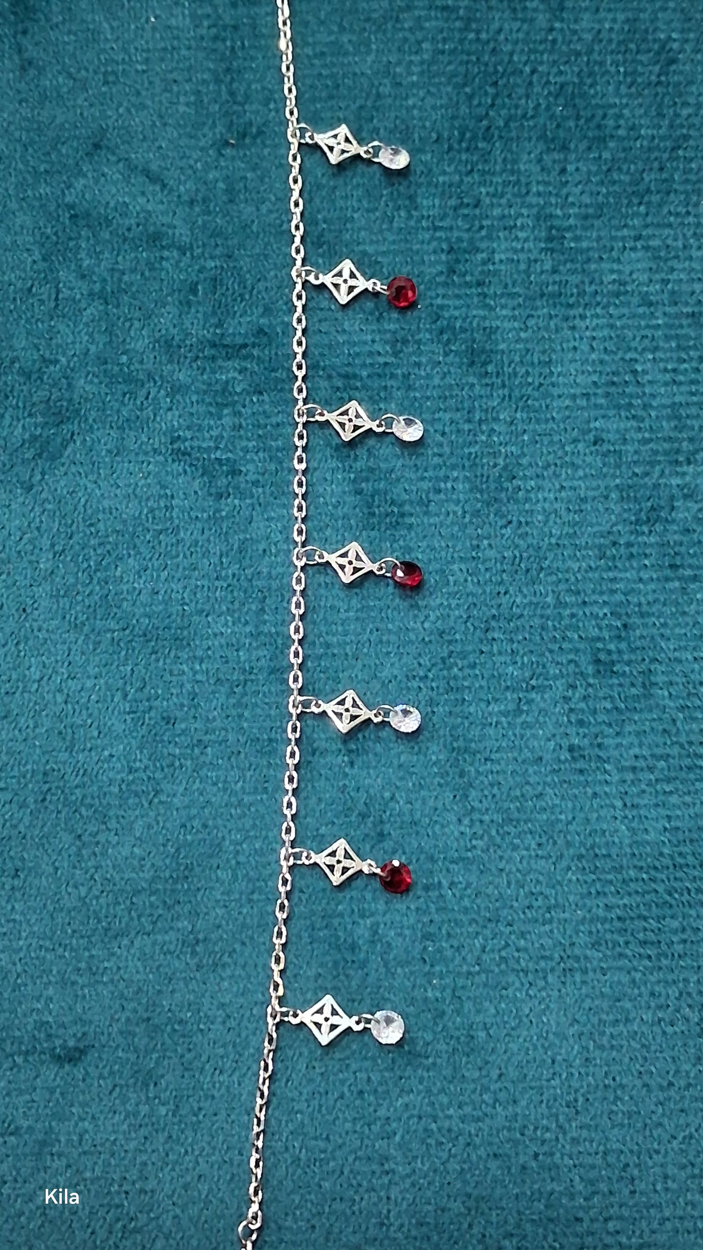 92.5 Silver Charm Bracelet | Stylish Elegant Design | Fashion Jewellery