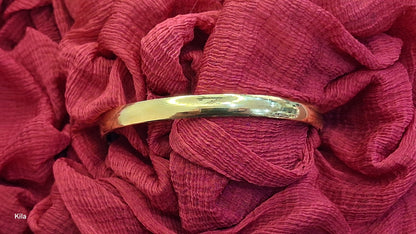 92.5 Silver Gold Plated Men’s Kada 2.8 | Stylish Elegant Design | Jewellery