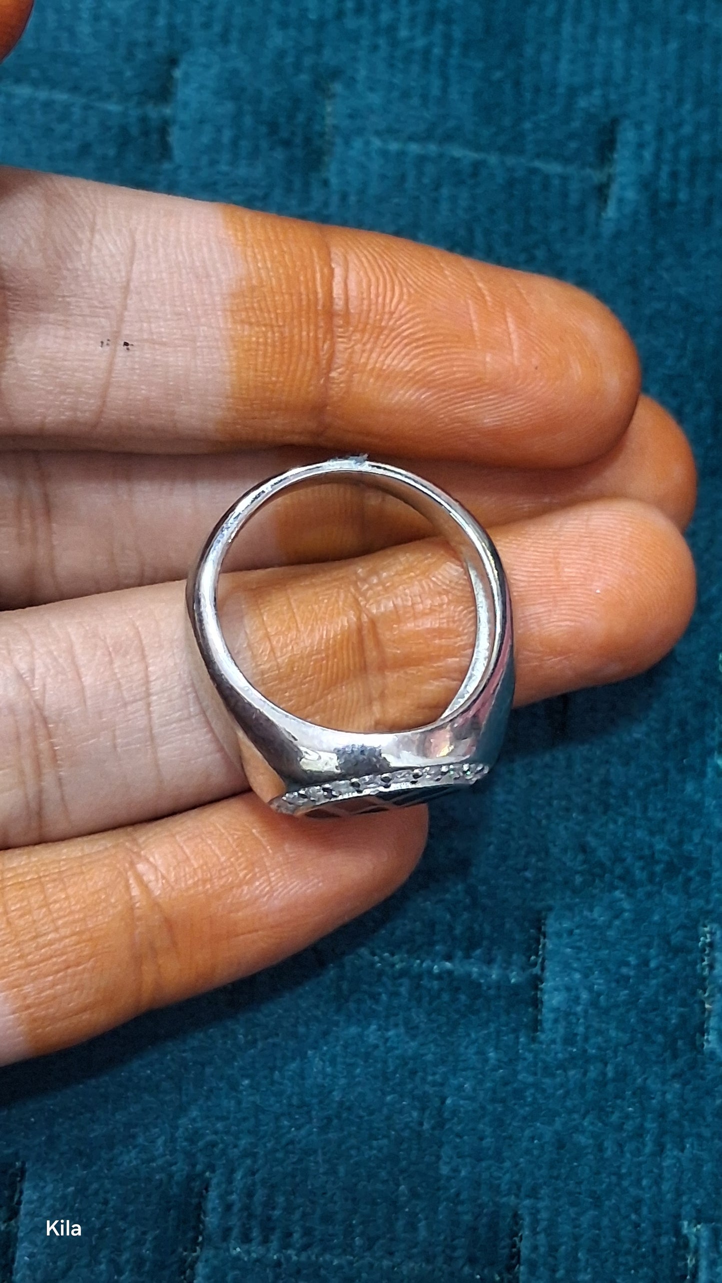 92.5 Silver Men’s Ring Size 18 | Stylish Refined Finish | Elegant Fashion Jewellery