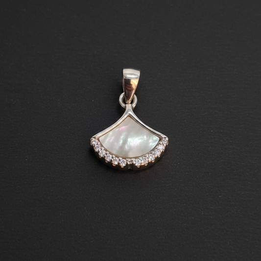 92.5 Silver Stylish Pendant | Minimal Elegant Design | Everyday Jewellery
