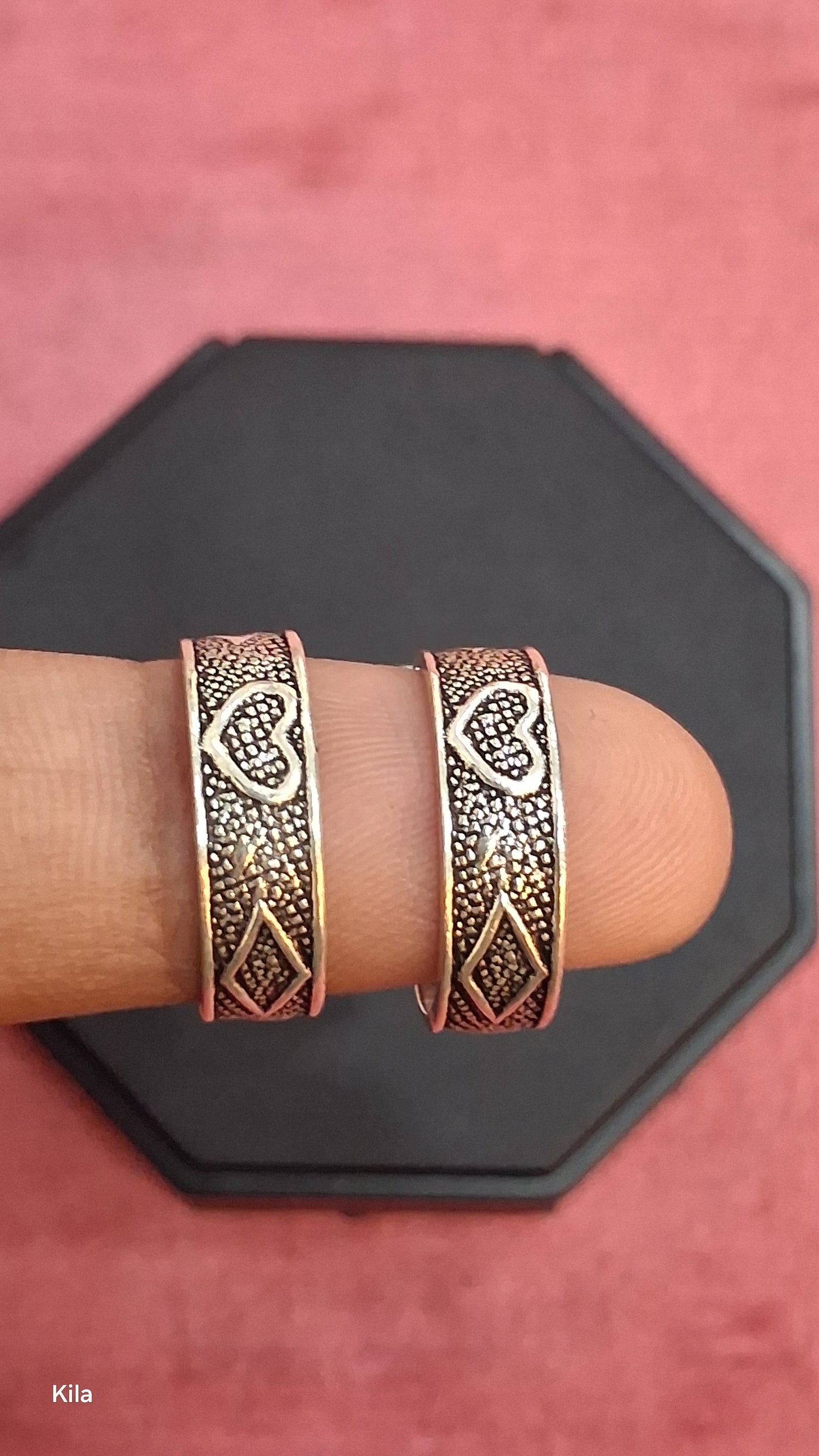 92.5 Silver Classic Toe Rings | Traditional Elegant Design | Jewellery