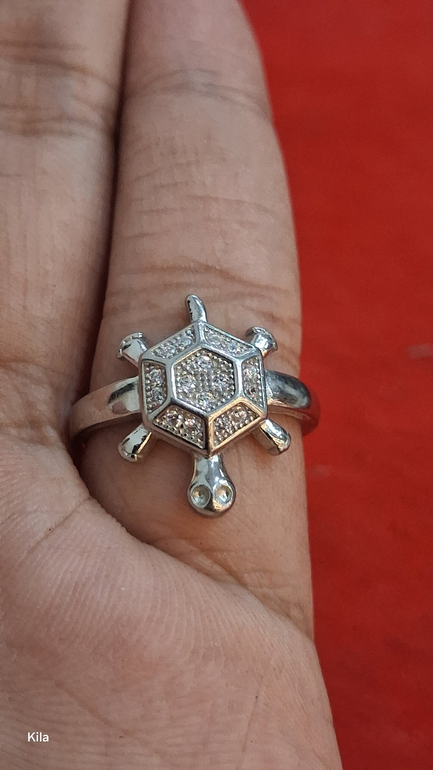 92.5 Silver Tortoise Ring | Premium Feng Shui Inspired Design | Stylish Jewellery