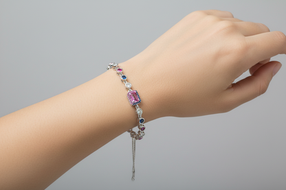 92.5 Silver Bracelet | Stylish Refined Design | Elegant Jewellery
